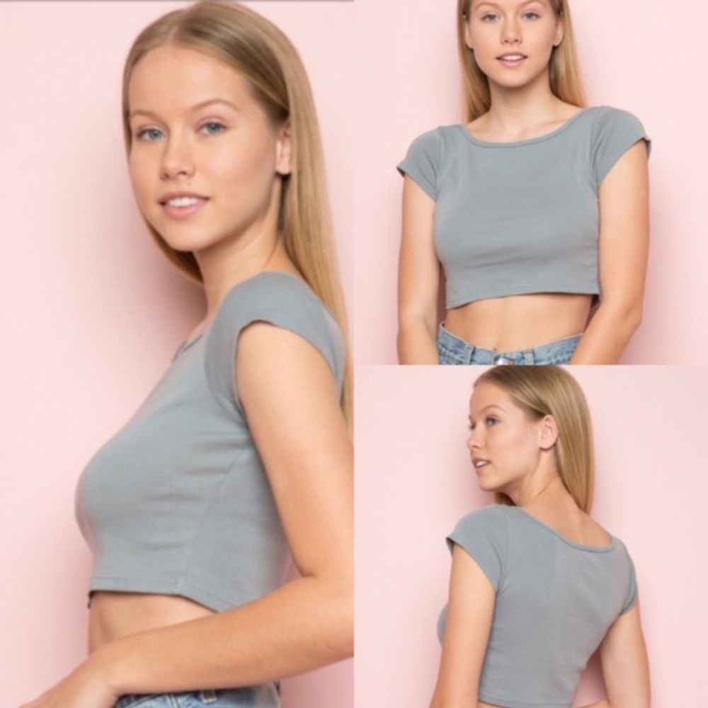 brandy melville Green Stella top john galt NEW
